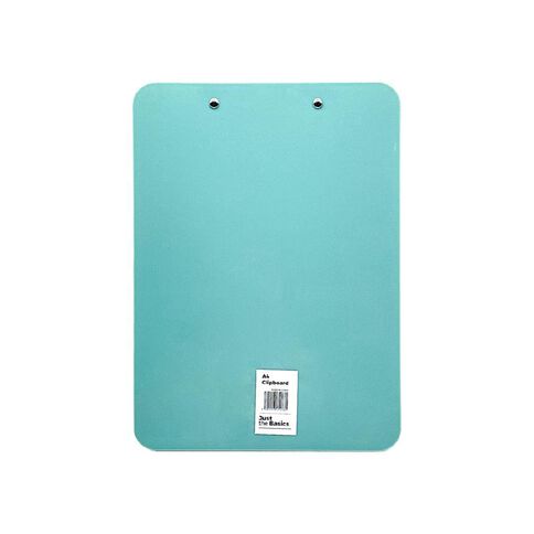 Just the Basics Clipboard Plastic Blue A4