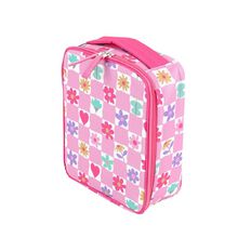 Living & Co Lunch Bag and Bottle Daisy Pink 2 Piece