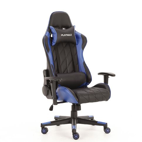 Playmax Elite Gaming Chair Blue & Black