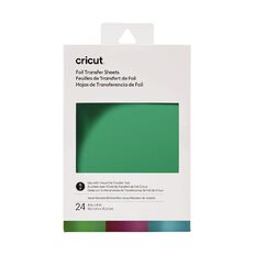 Cricut Transfer Foil Sampler 4 Inch x 6 Inch Jewel 24 Pack