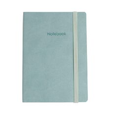 Uniti Colour Pop Soft Touch A5 Notebook Green Mid