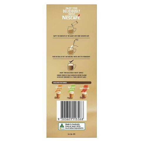 Nescafe Coffee Sachets Vanilla 26 Pack
