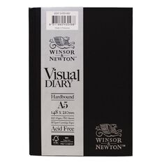Winsor & Newton Visual Diary Hardcover 110gsm A5 60 Sheets