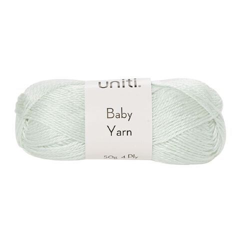 Uniti 4-ply Baby Acrylic Yarn Mint 50g