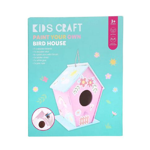 Paint Your Own Bird House
