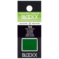 BLOCKX Watercolour Half Pan S3 361 Sap Green