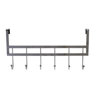 Living & Co Over The Door Hook Chrome Silver