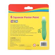 Squeezed Poster Paint Neon