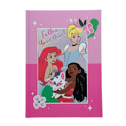 Disney Princess Hardback Notebook A5