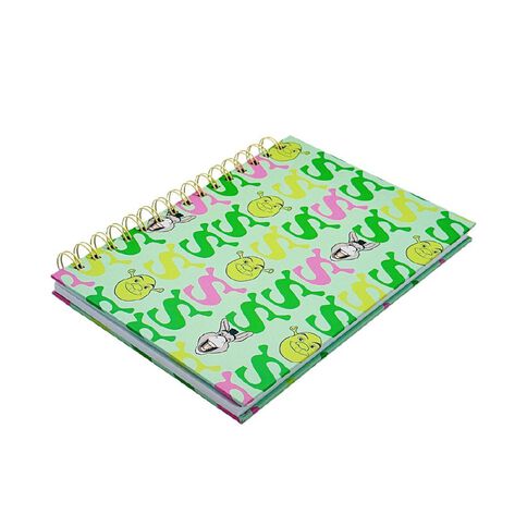 Shrek A5 Spiral Notebook with Gel Pens