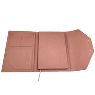 Uniti Stationery Pu A5 Journal Wallet Pink