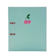 Uniti Clubhouse Lever Arch Cherry Green Light A4