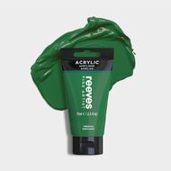 Reeves Fine Acrylic Paint Viridian 75ml
