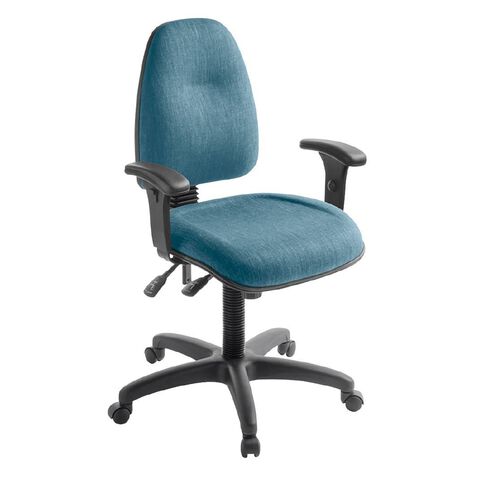 Eden Spectrum 3 Deluxe Highback Chair With Arms Keylargo Ocean Fabric