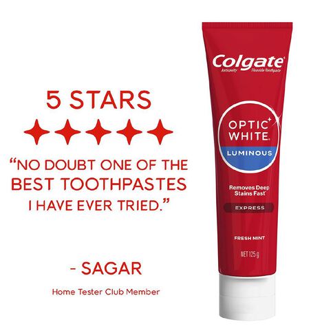 Colgate Optic White Express Toothpaste 125g