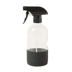 Living & Co Glass Bottle Spray Clear 500ml Living & Co Glass Bottle Spray Clear 500ml