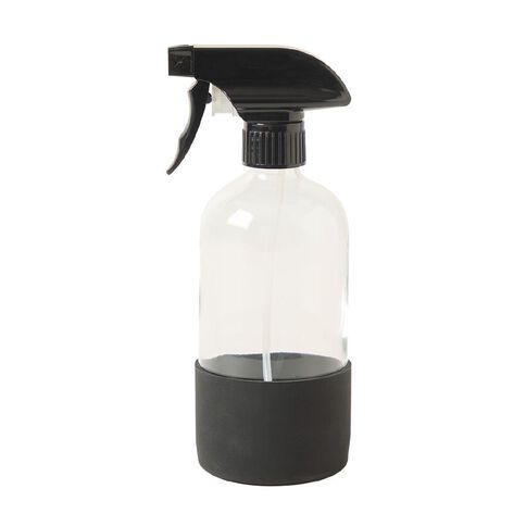 Living & Co Glass Bottle Spray Clear 500ml Living & Co Glass Bottle Spray Clear 500ml