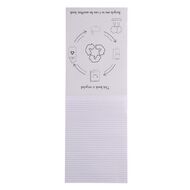 WS Pad Topless 55gsm 7mm 80 Leaf White White A4