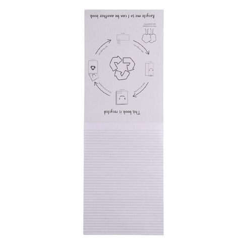 WS Pad Topless 55gsm 7mm 80 Leaf White White A4