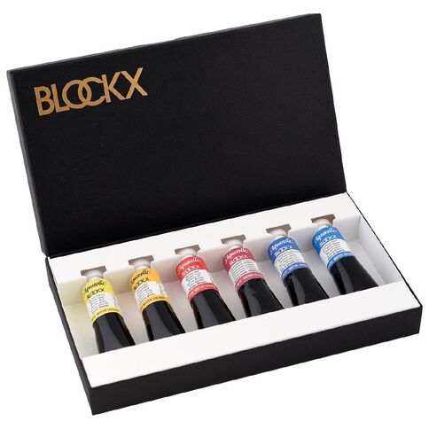 BLOCKX Watercolour Tube 15ml 6 Set Primary Colours