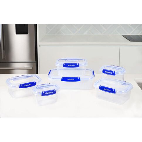 Sistema Klip it Plus Essentials Clear 6 Pack