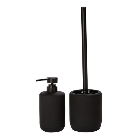 Living & Co Toilet Brush Ceramic Black