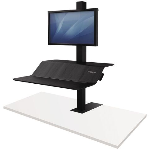 Fellowes Lotus VE Sit Stand Single Black