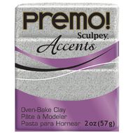 Sculpey Premo Accent Clay 57g Granite Grey