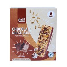 Market Kitchen Muesli Bar Chocolate 6 Pack 6 Pack