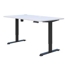Accent Quick Ship Electric Desk Black/Snow 1200 x 700