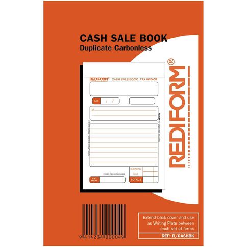 Rediform Multipurpose Book Triplicate 50 Sets Orange A5