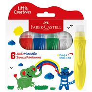 Faber-Castell Jumbo Squeezing Paintbrush Pack Of 6