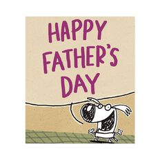 John Sands Father's Day Card General Wish Cute Cartoon Dog