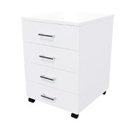 Zealand 4 Drawer Mobile White