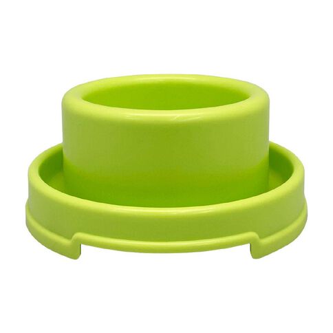 Petzone Plastic Anti Ant/Spill Pet Bowl Blue Small