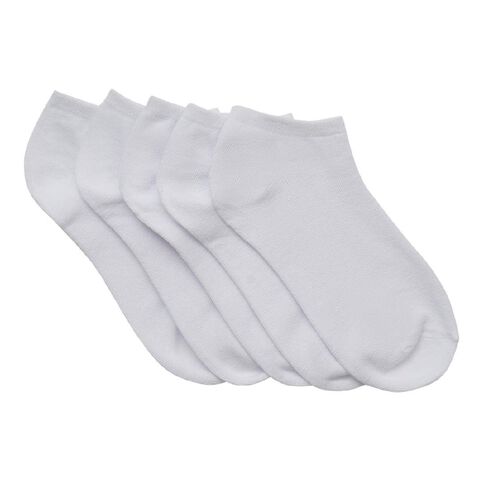 H&H Kids' Plain Liner Socks  5 Pack