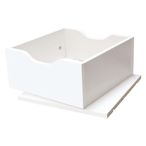 Living & Co Valencia Cube Storage Drawer Insert White