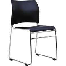 Buro Seating Maxim Stacker Chair Black