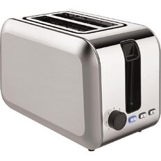 Living & Co Toaster 2 Slice Stainless Steel