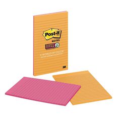 Post-It Rio De Janeiro Collection Super Sticky Notes 123mm x 200mm