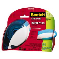 Scotch Easy Grip Packaging Tape Dispenser Blue