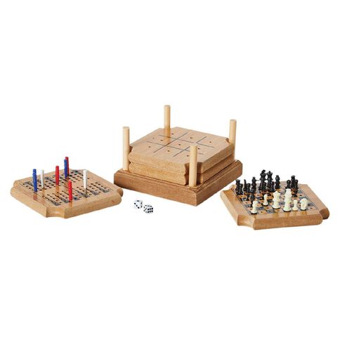4-in-1 Coaster Games
