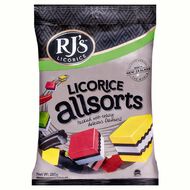 RJ's Licorice Allsorts 280g