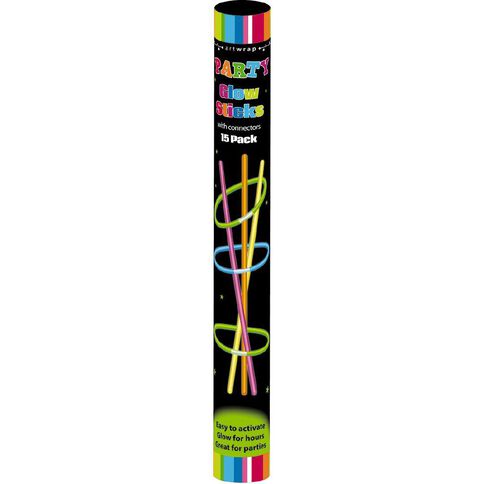 Artwrap Glow Sticks 15 Pack