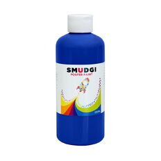Jasart Smudgi Poster Paint Blue Dark 500ml