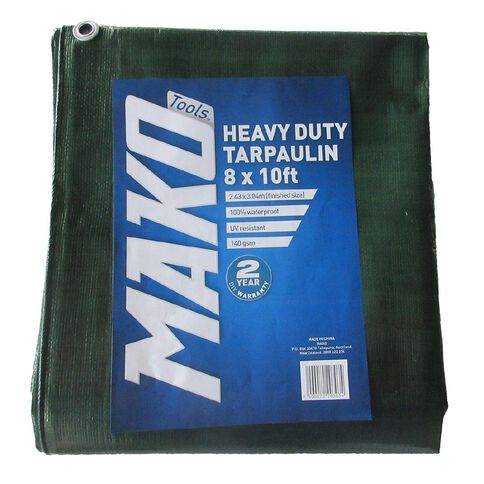 Mako Tarpaulin 140gsm 8ft x 10ft