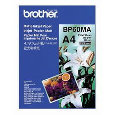 Brother Photo Paper BP60MA Matte 145gsm A4 25 Pack