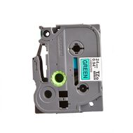 Brother TZEFX751 FLEXI ID Tape Black On Green 24mm x 8m