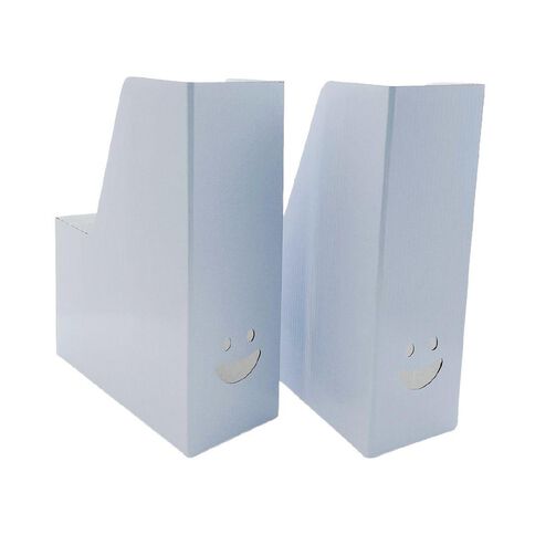 WS Basic Magazine File 2 Pack White WS Basic Magazine File 2 Pack White