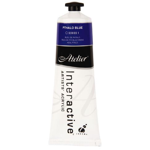 Atelier S1 Acrylic Paint Phthalo Blue 80ml